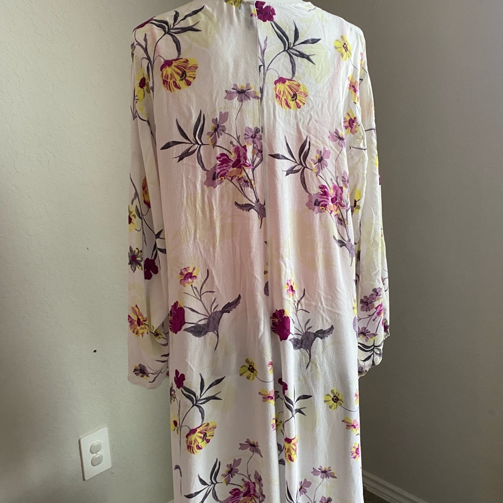 Torrid Floral Kimono womens XL beach vacation lounge - Picture 4 of 8